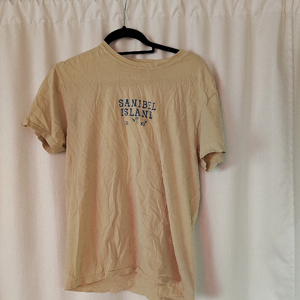 Comfort Colors Beige Sanibel Island Tee